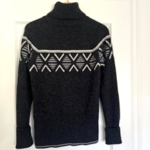 NWOT Icebreaker Fair Isle Merino Turtleneck | Size Medium - Picture 6 of 10